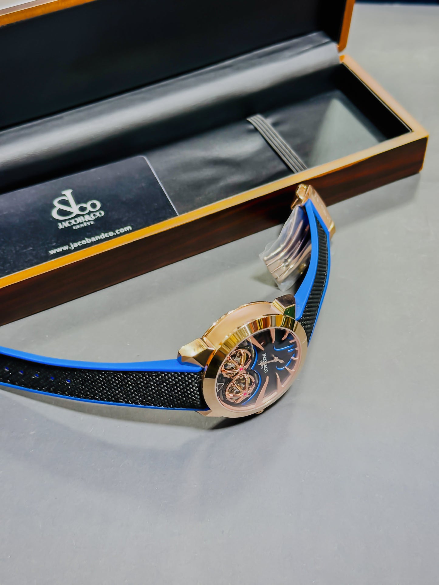 J&Co Batman Tourbillon - Dual Black & RoseGold Edition