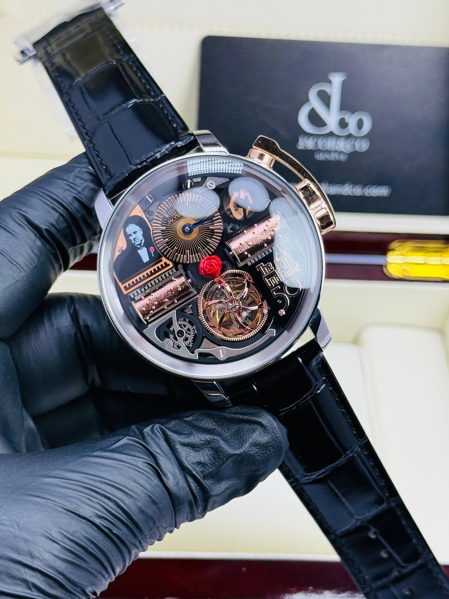J&Co Opera Godfather Rose Gold & Silver - Master Edition