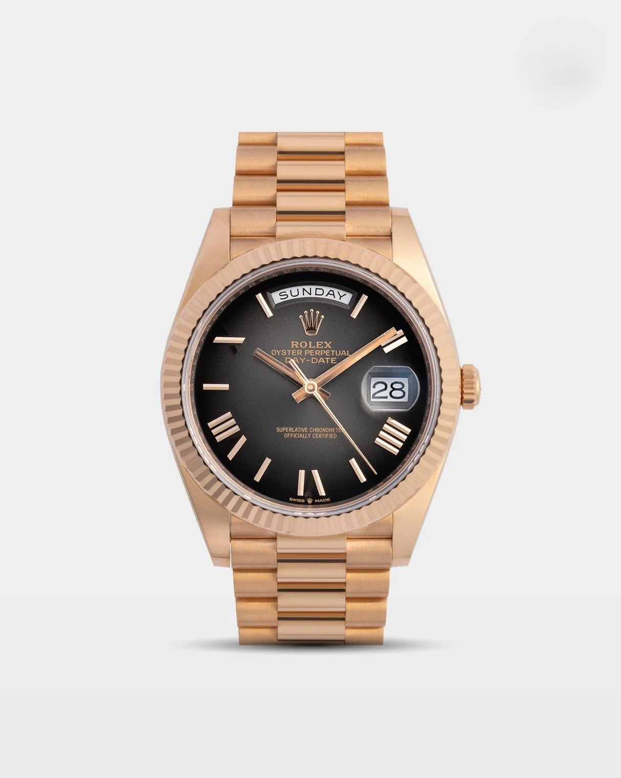 Rose Gold - Smokey Black Dial - Master Grade Automatic