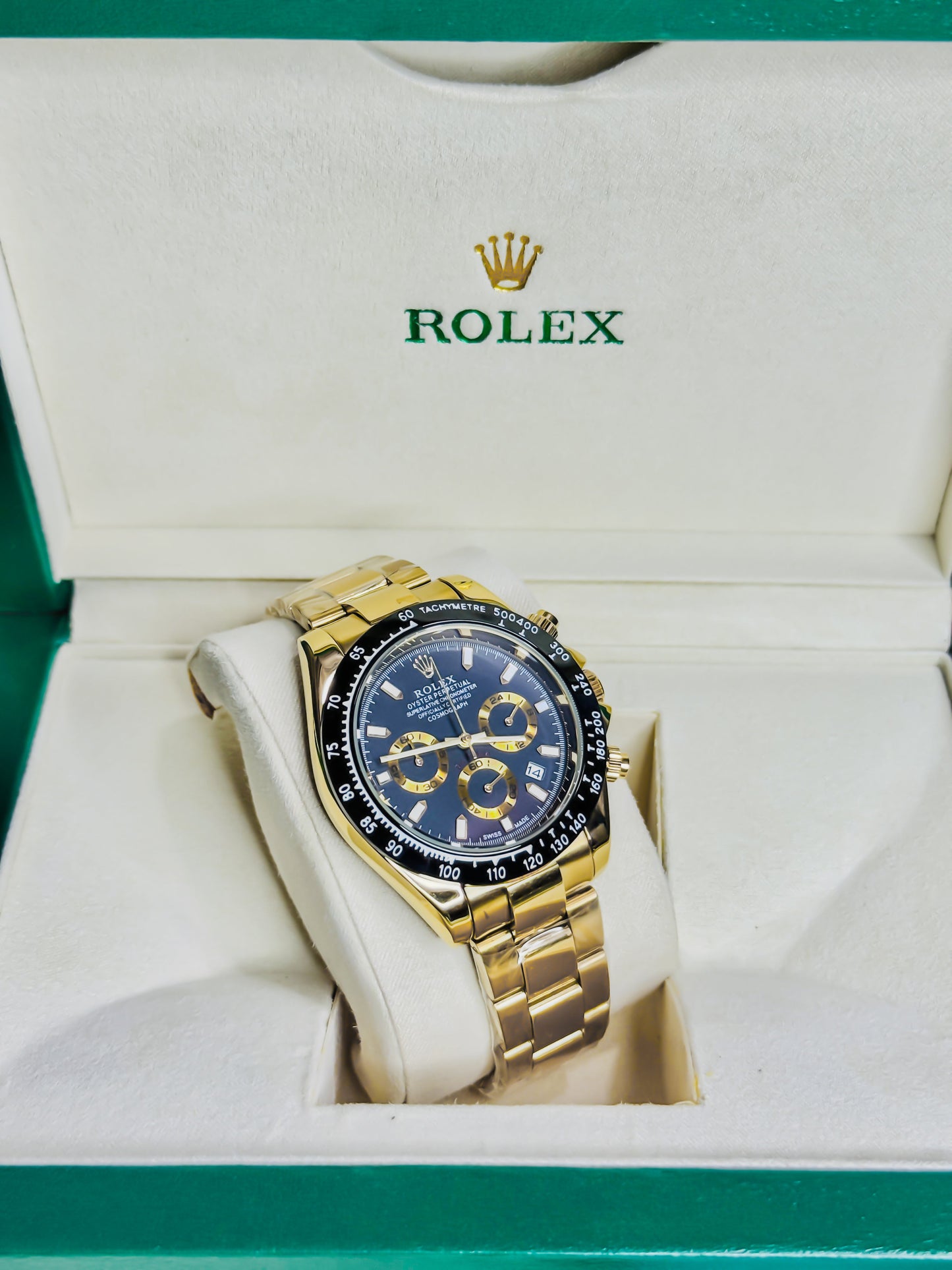 Daytona Golden - Black Dial Chronograph Edition