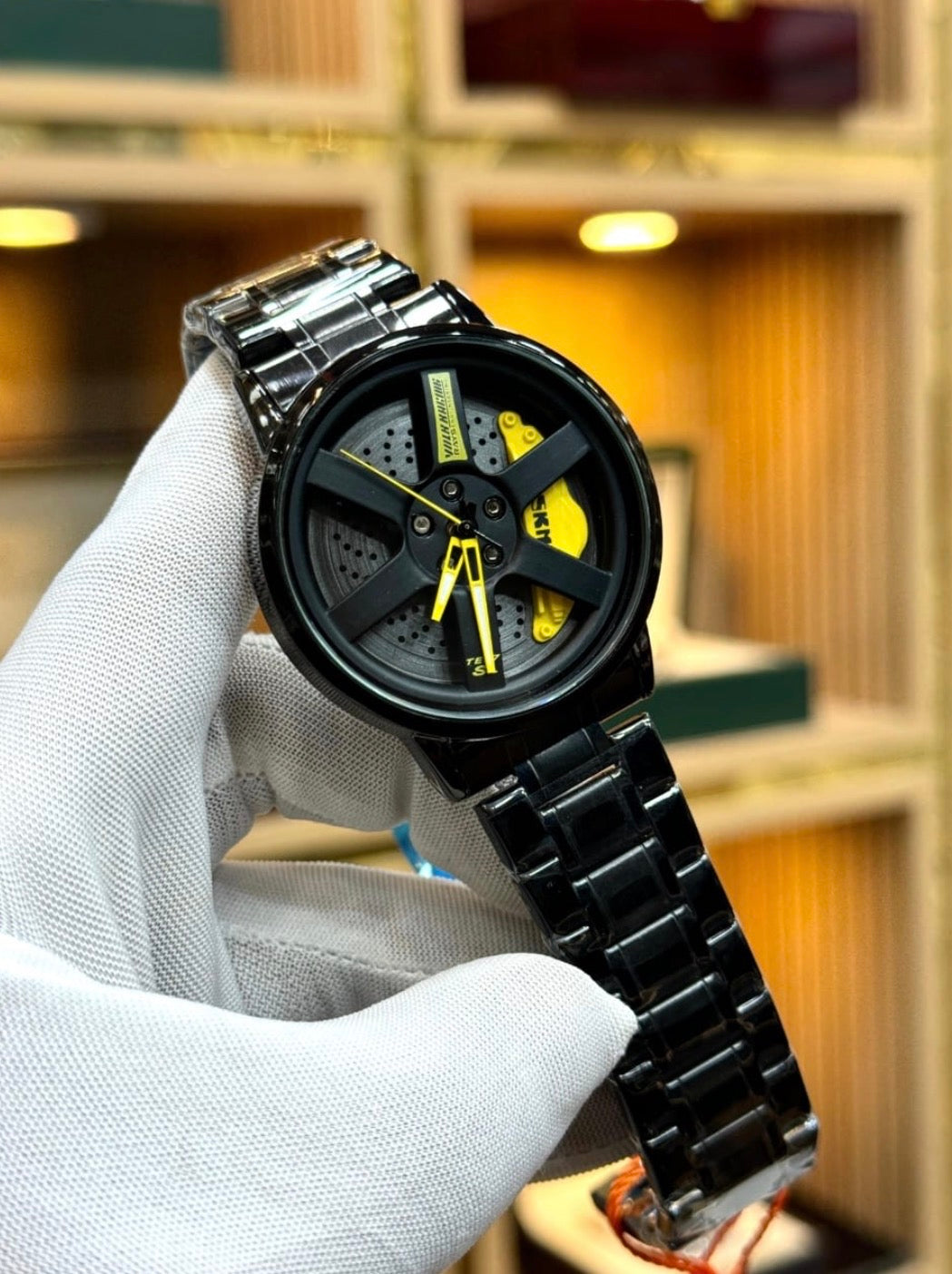 Wheels Rolling Watch
