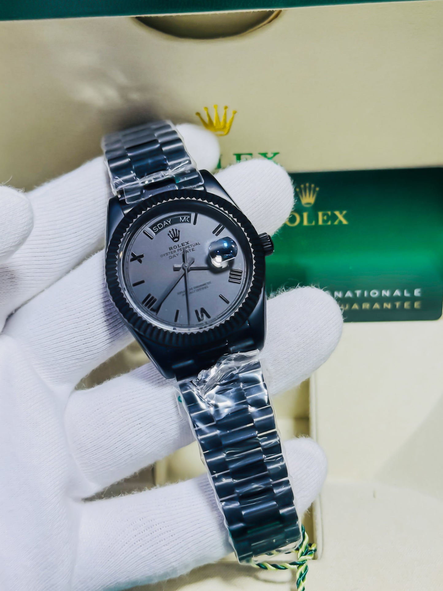 Rlx Black Day-Date | Premium Automatic Edition