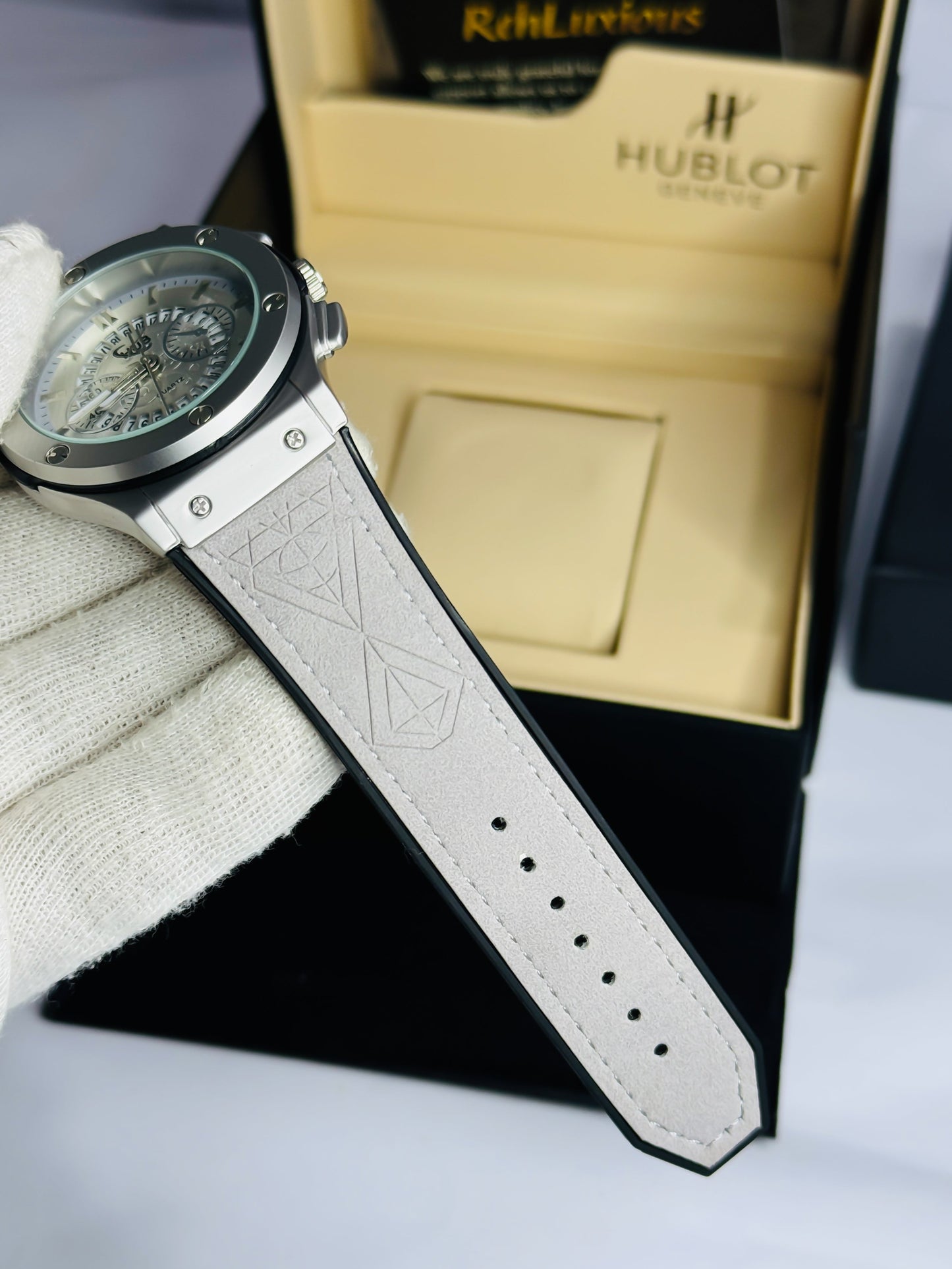 HB Geneve Grey - Premium Strap Edition