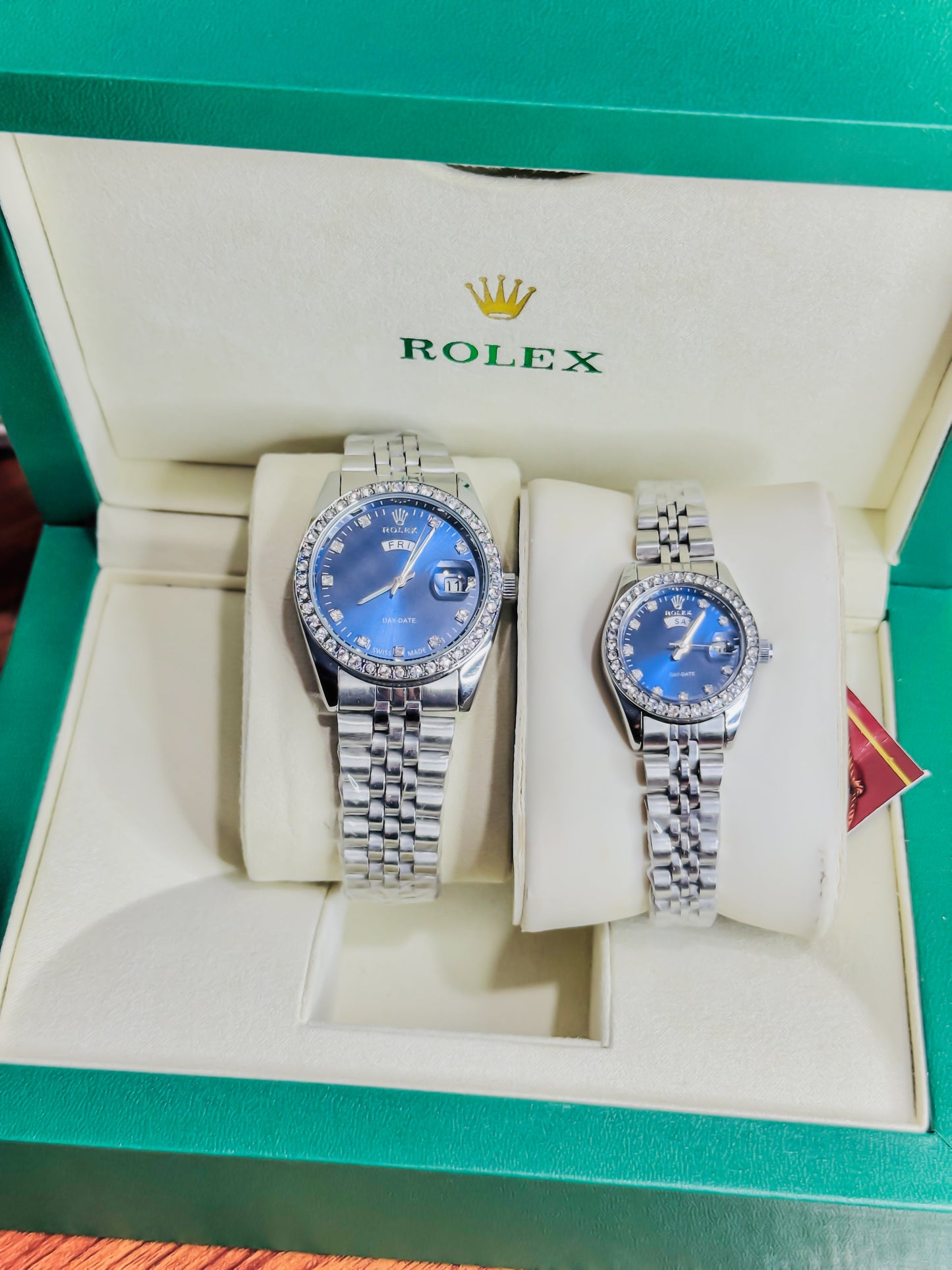 Rolex Couple Watch Set
