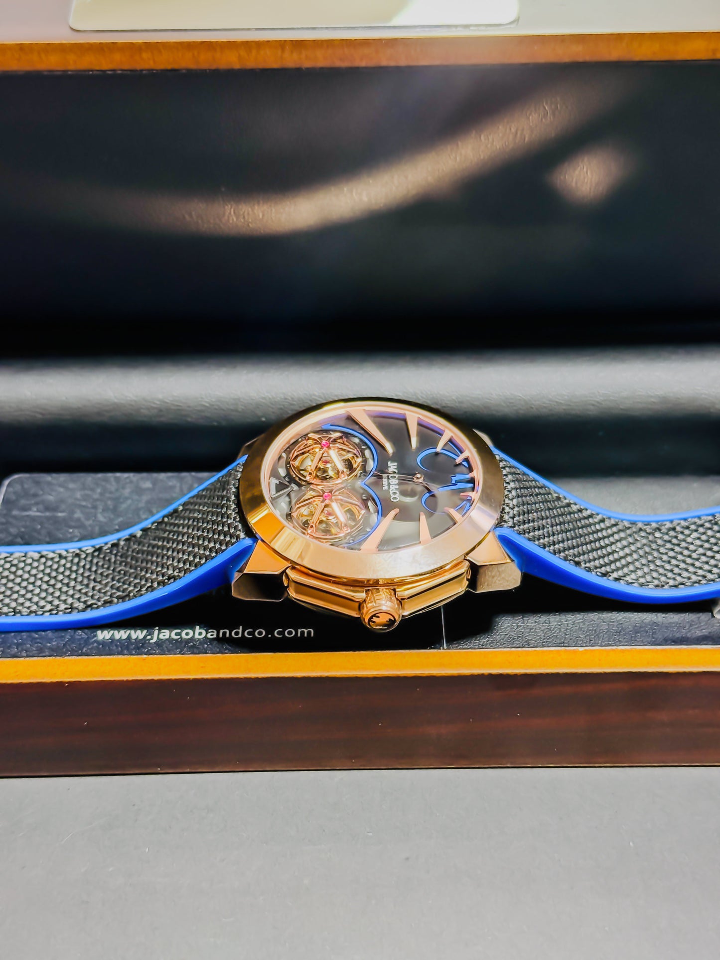 J&Co Batman Tourbillon - Dual Black & RoseGold Edition