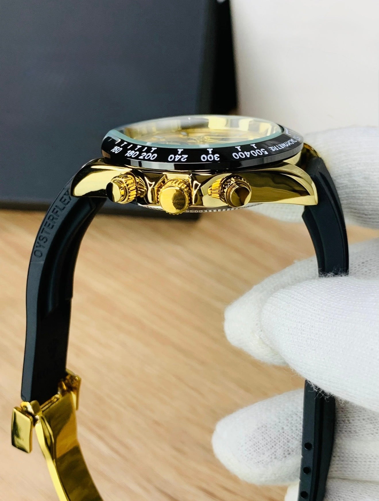 Black & Golden - Chronograph Strap Edition