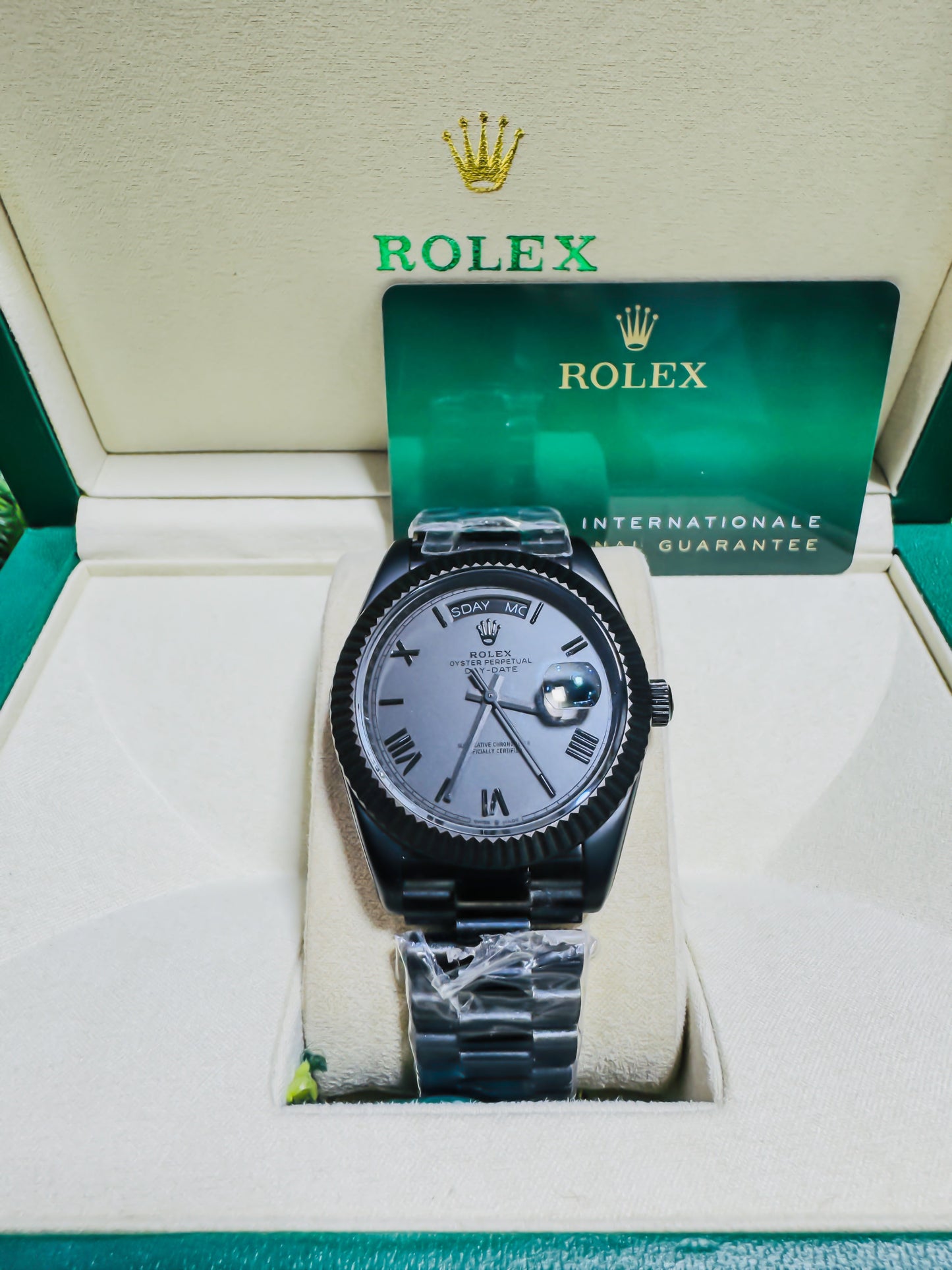 Rlx Black Day-Date | Premium Automatic Edition