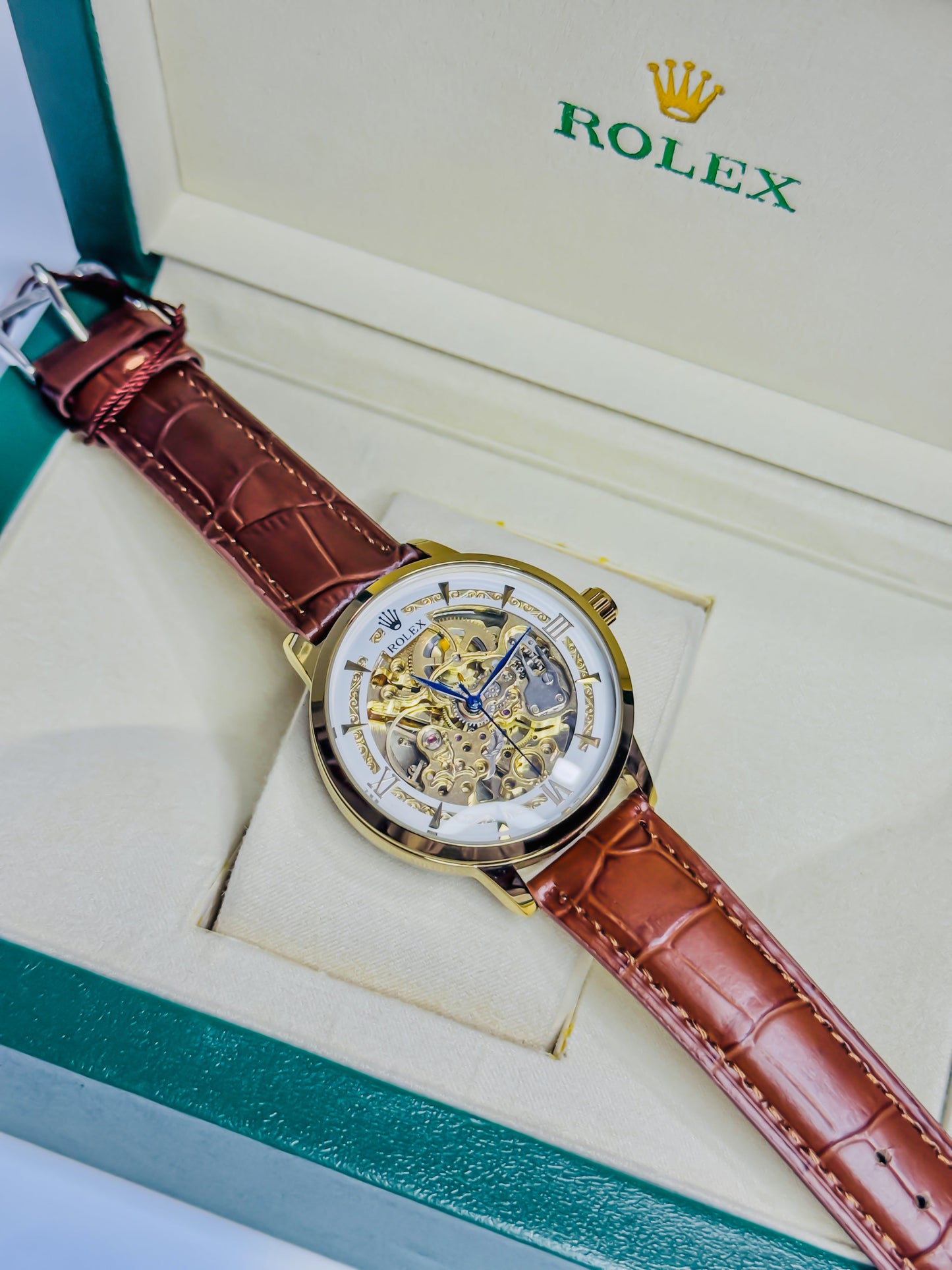 Automatic Skeleton – Brown Leather Edition
