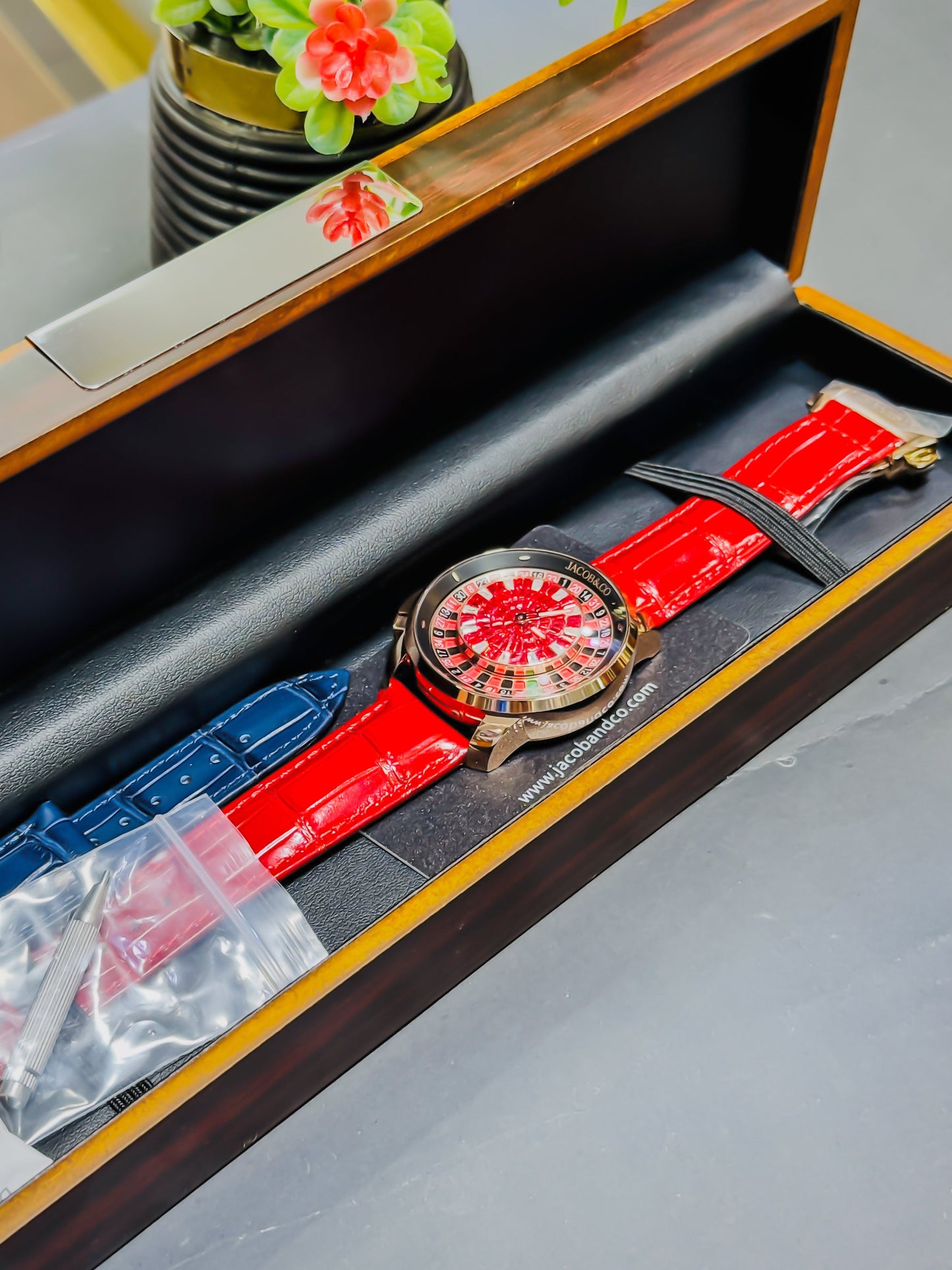 J&Co Casino – Luxury Red Edition Watch