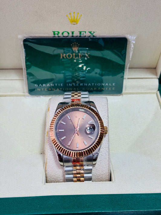 Rlx Date Just | Chocolate Bronze Dial | Two-Tone