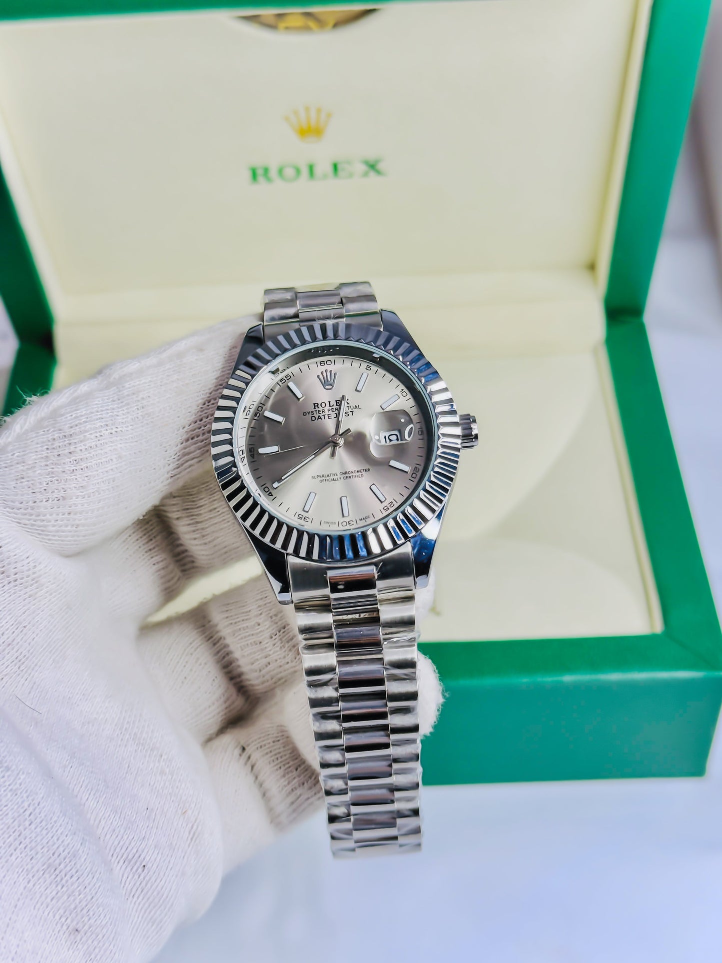 Royale Date Just - Silver Edition