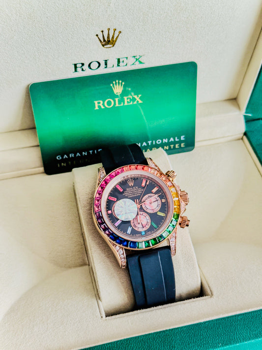 Rainbow Daytona | Luxury Strap Edition
