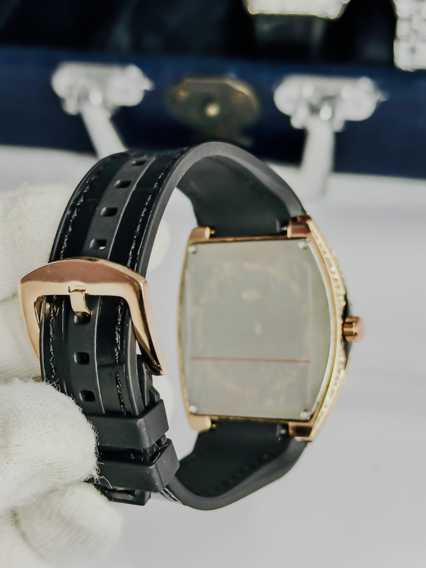 FM Premium - Black & Rose Gold Stone Edition