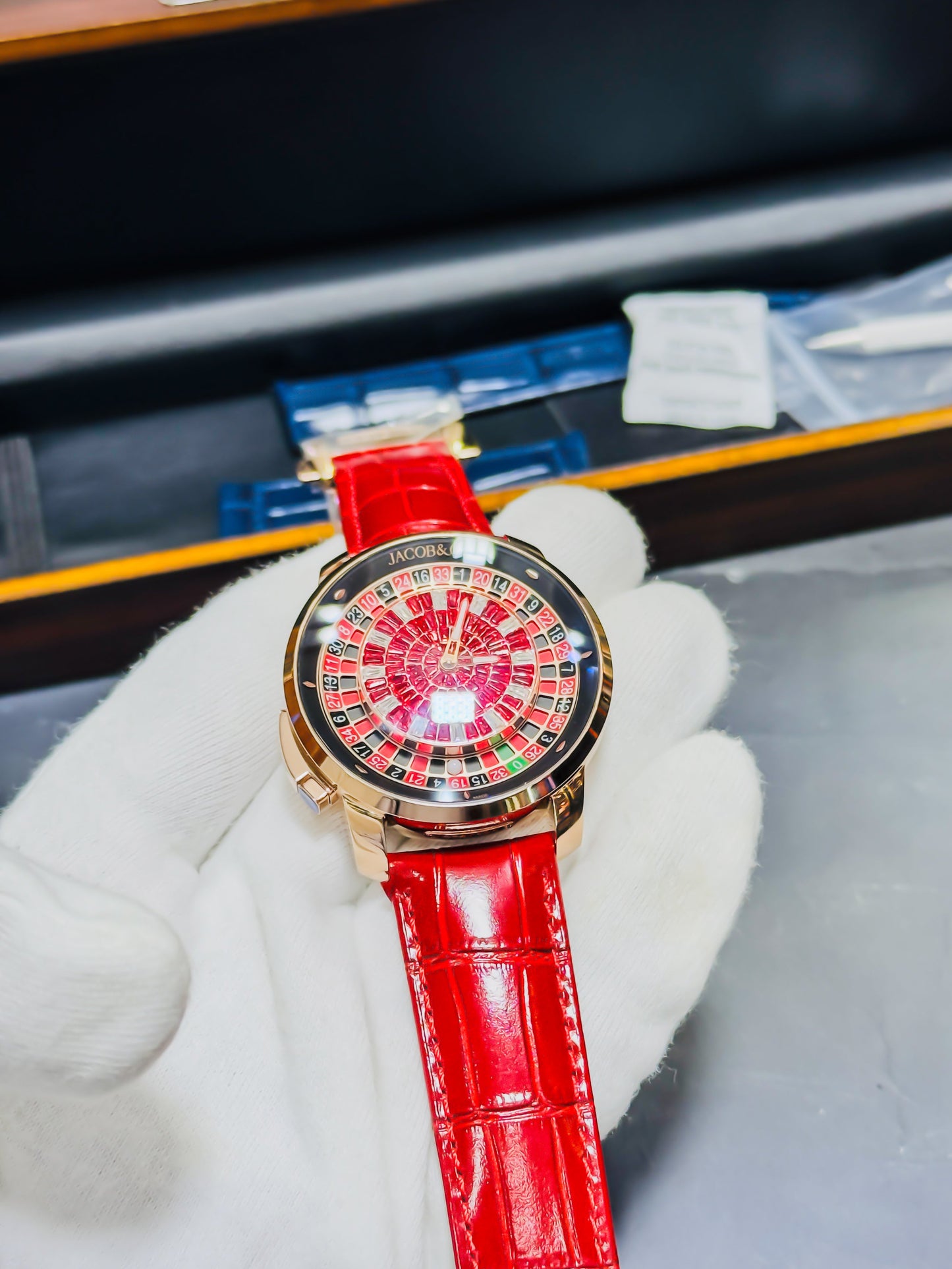 J&Co Casino – Luxury Red Edition Watch