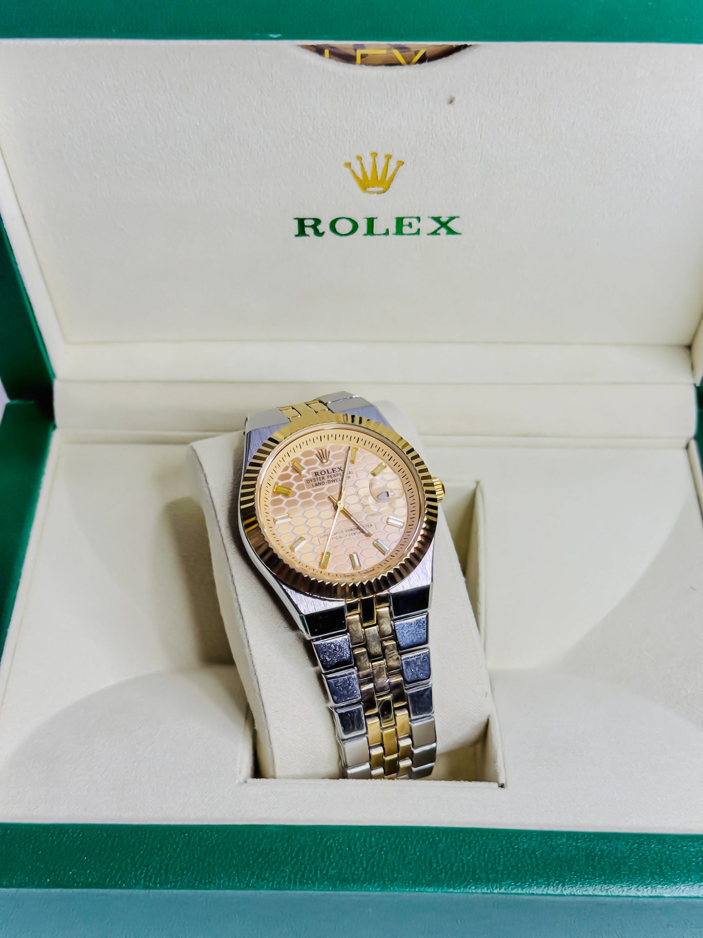 Land Dweller - Premium Dual Golden Dial