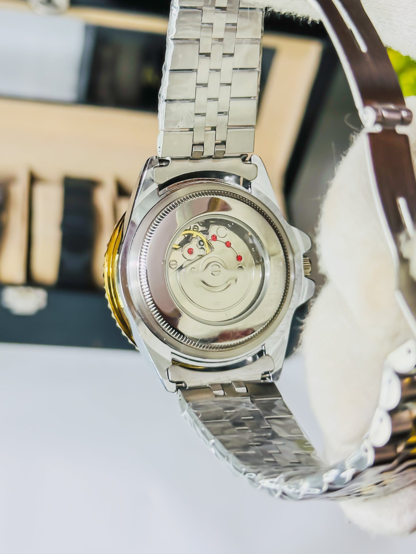 GMT Two Tone - Golden & Silver | Semi Auto Edition