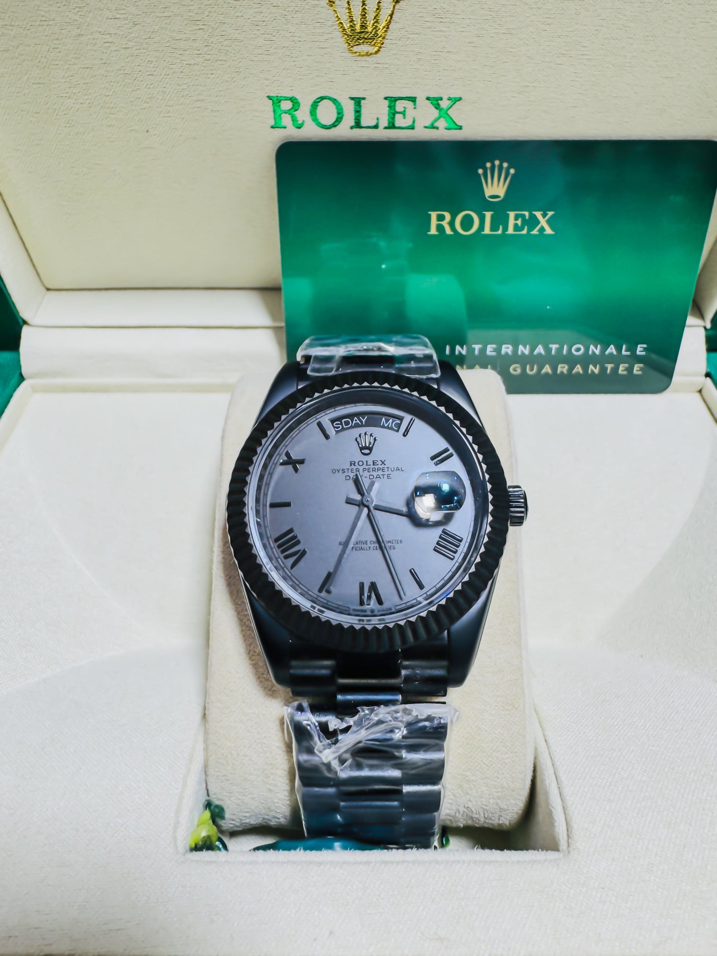 Rlx Black Day-Date | Premium Automatic Edition