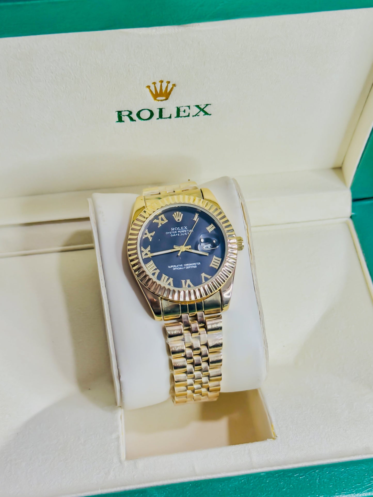 Royale Golden - Black Dial Couple Edition