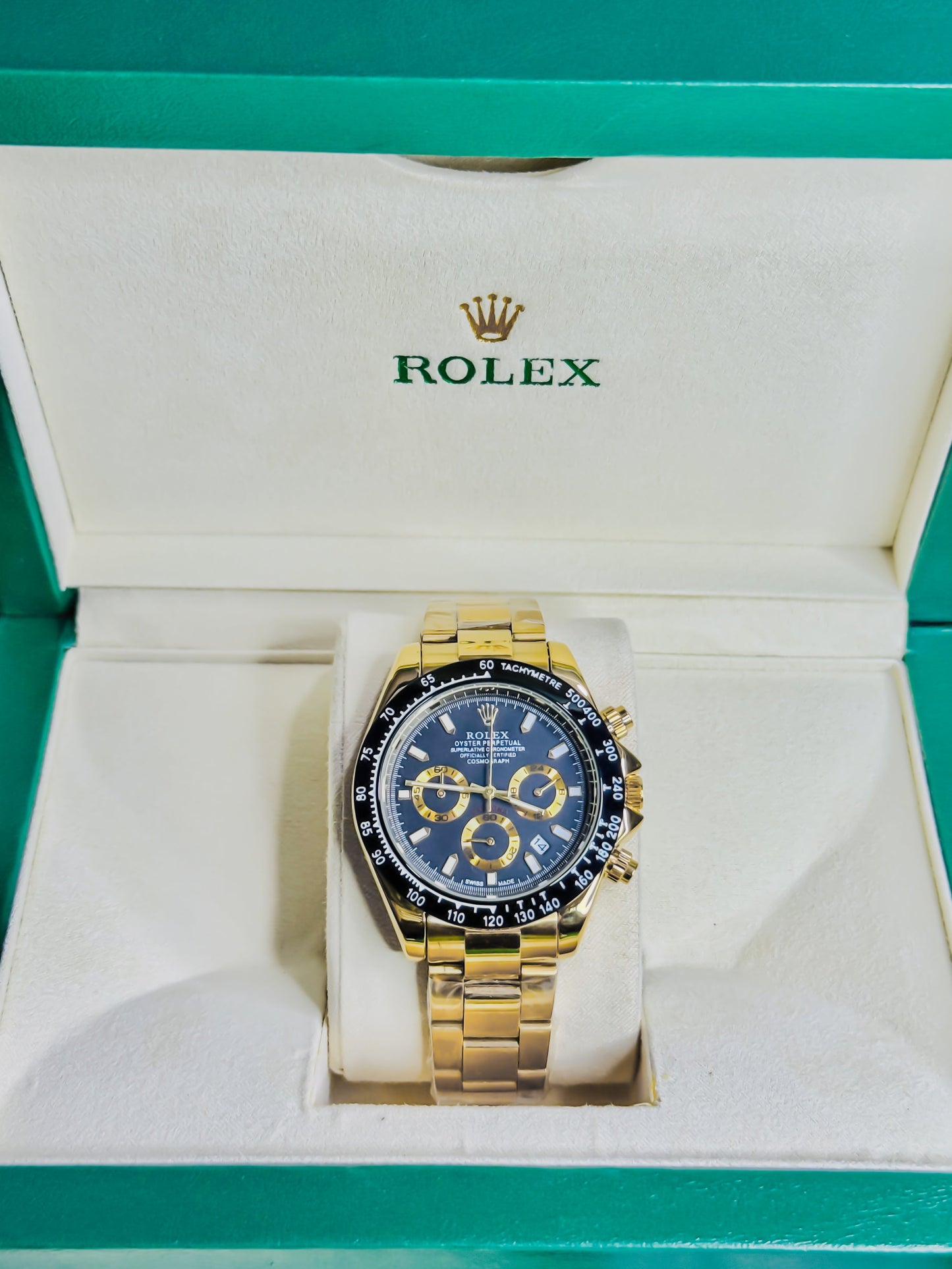 Daytona Golden - Black Dial Chronograph Edition