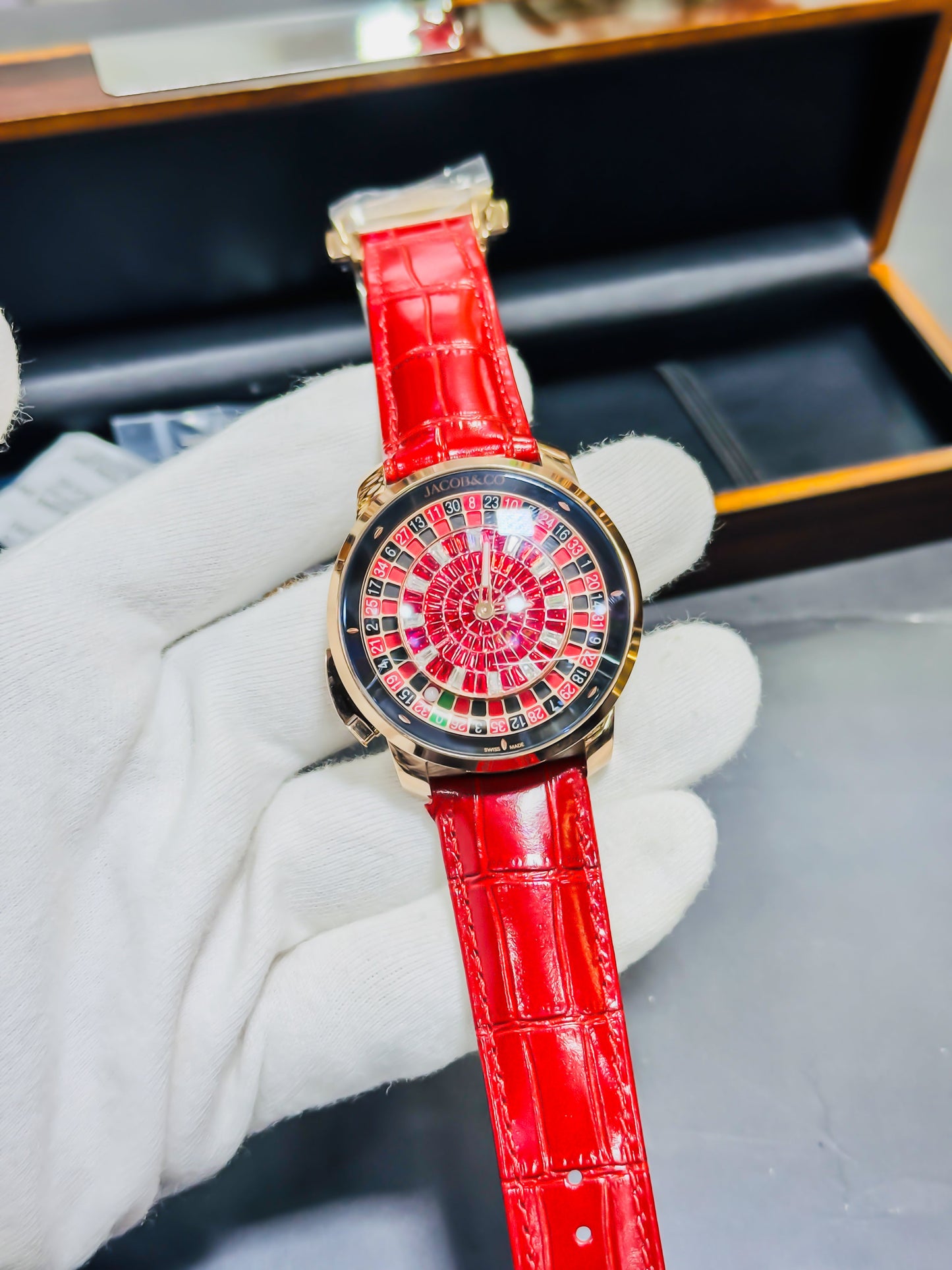 J&Co Casino – Luxury Red Edition Watch