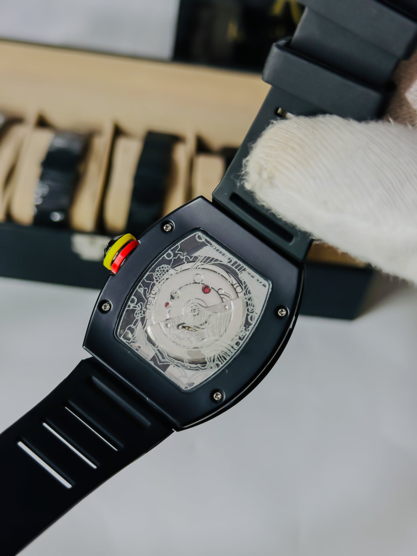 RM Black Smiley - Strap Edition