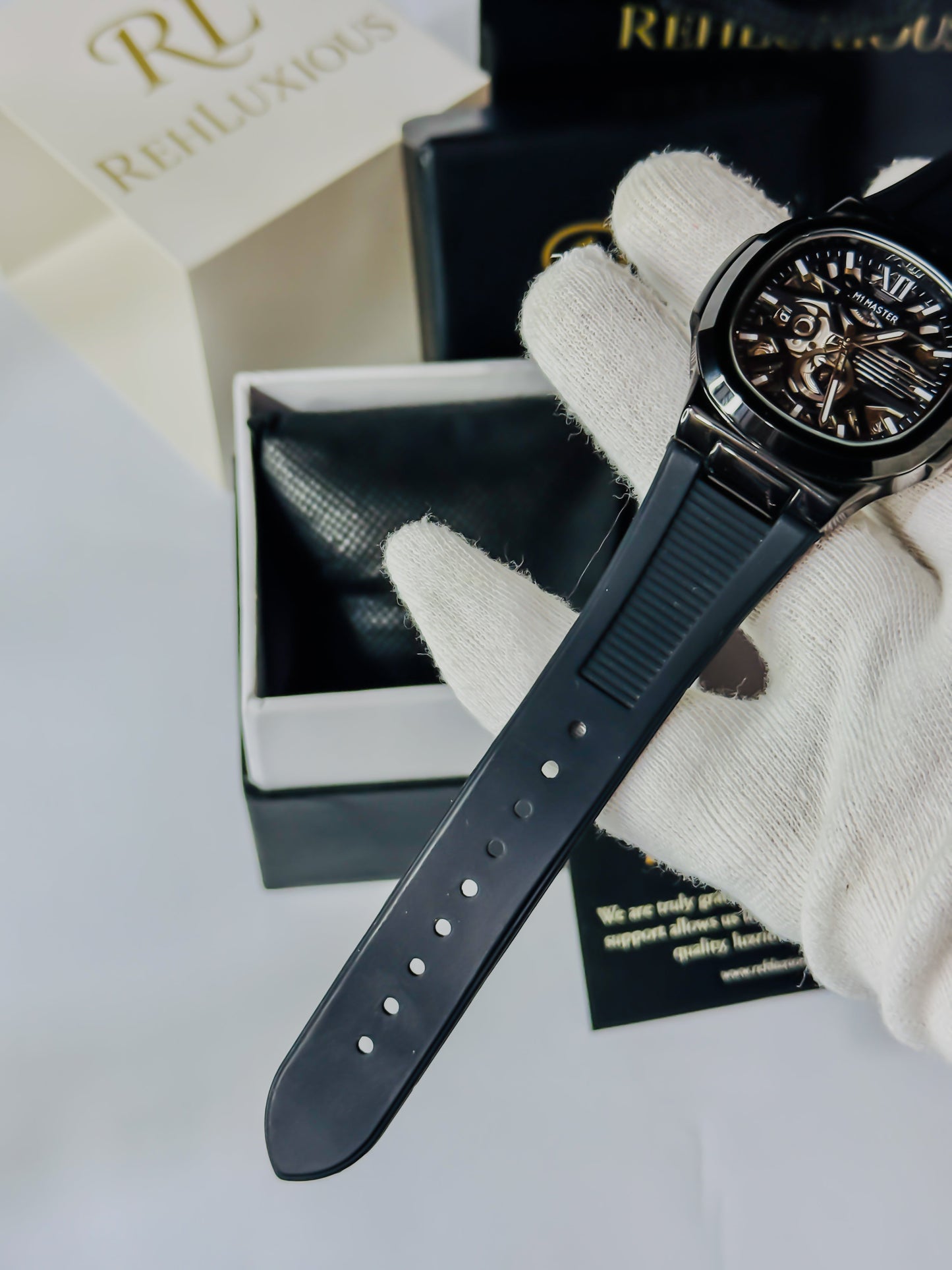 Original Automatic Skeleton Watch - Black Edition