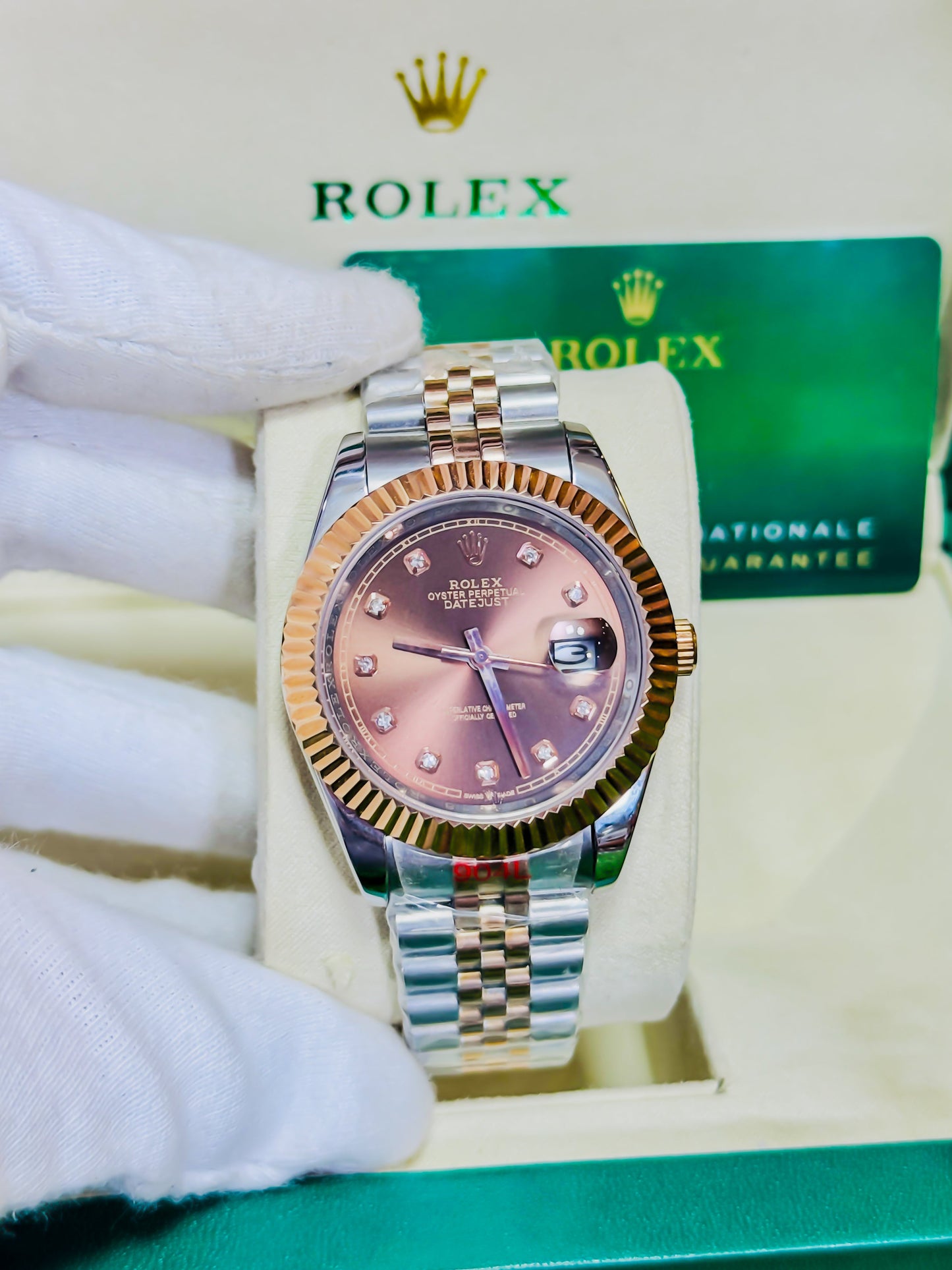 Date-Just Two-Tone Automatic – Diamond Dial Edition