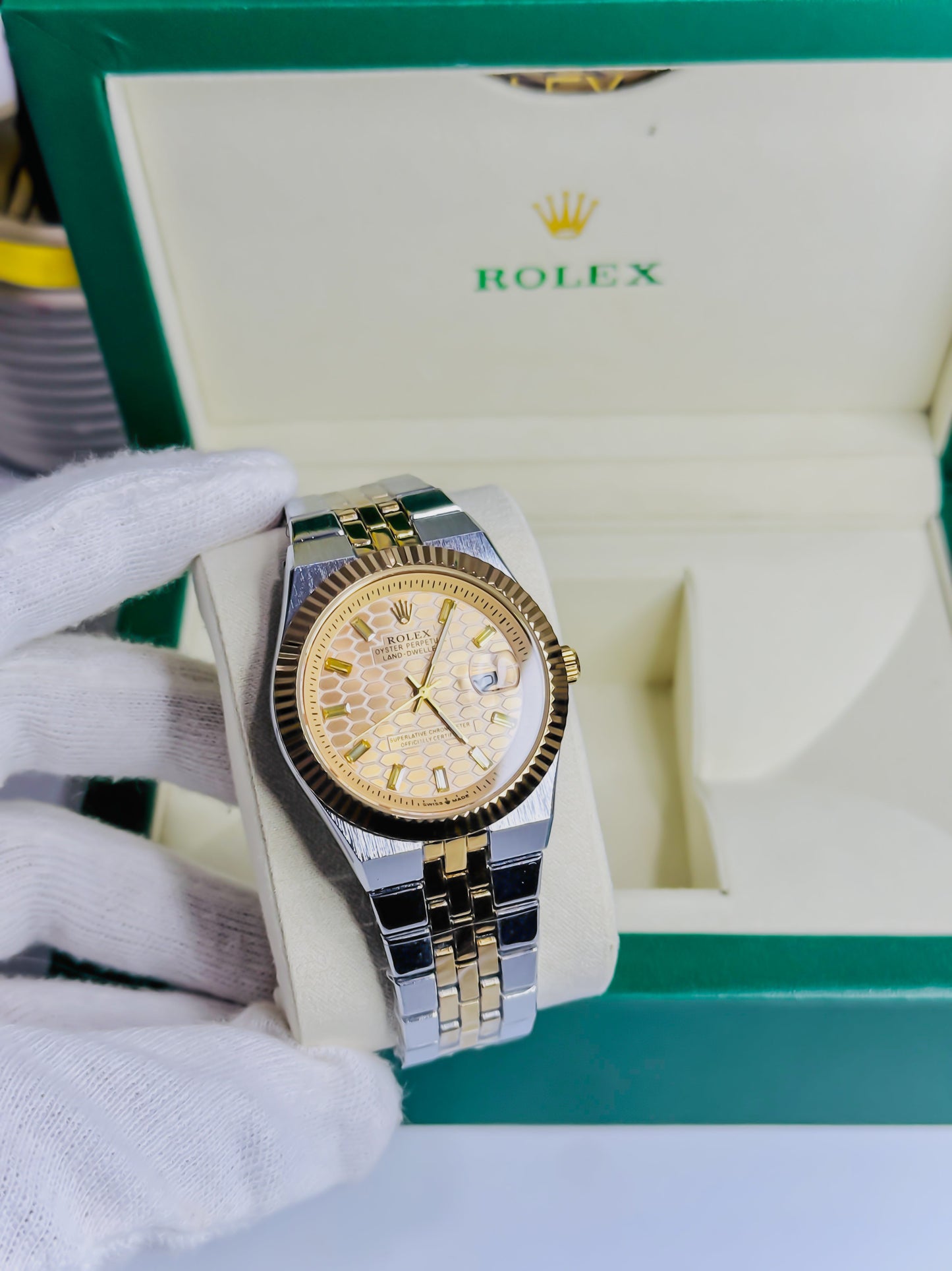 Land Dweller - Premium Dual Golden Dial