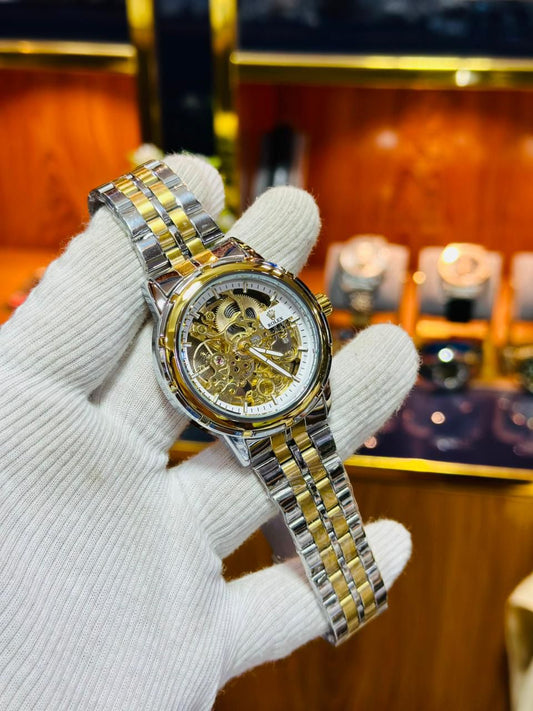 Skeleton Automatic - Dual Silver & Golden