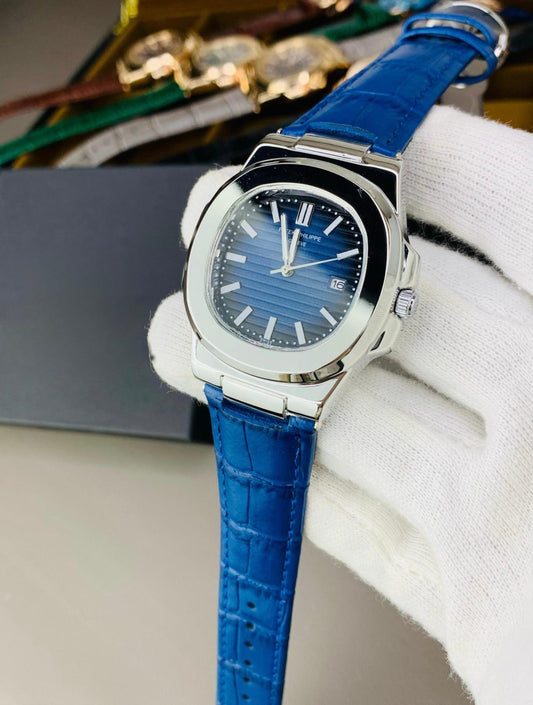 PP– Blue Silver Leather Edition
