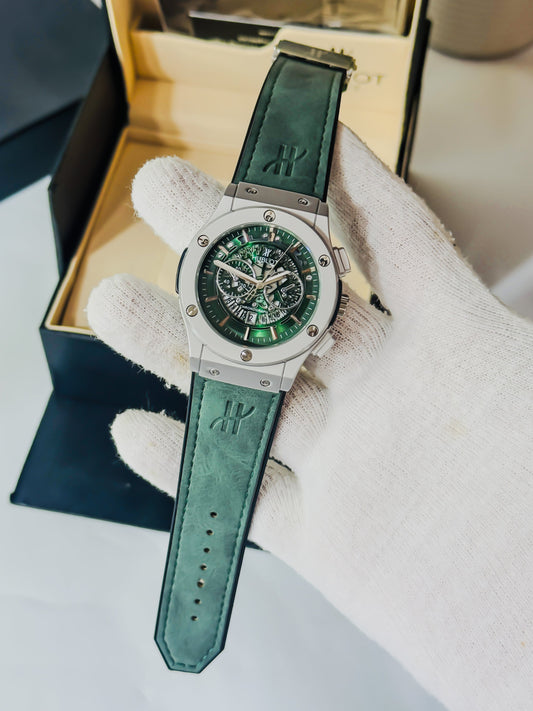 HB Geneve Green - Premium Strap Edition
